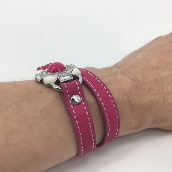 Lia Sophia Under Wraps Wrap Bracelet 13B97 - Picture 3 of 14